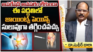 PRP Treatment For Knee Pain In Telugu  Dr Sudheera Dara  My Doctor [upl. by Ahseei]