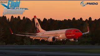 HelsinkiVantaa Airport Landing  PMDG 737800  MSFS [upl. by Edison]