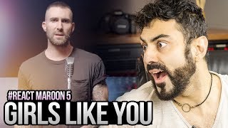 REAGINDO a Maroon 5  Girls Like You ft Cardi B [upl. by Aikmat]