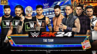 wwe 2k24 tage team world order vs judgement day wrestling fightforyouviralvideo shorts [upl. by Htaeh359]