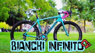 bianchi infinito CV ロードバイク紹介 [upl. by Adnol767]