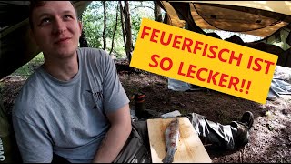 FEUERFISCH in der GLUT machen 24h Overnighter [upl. by Ahsimet]