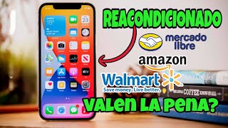 iphone reacondicionado mi experiencia mercadolibre amazonrenewed [upl. by Liris615]