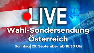 WahlSondersendung Österreich  Live aus dem Parlament [upl. by Ricardo954]