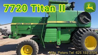 Cosechadora John Deere 7720 Titan Doble Rango [upl. by Nomde]