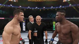 UFC 260 Stipe Miocic vs Francis Ngannou 2  UFC Heavyweight Title Fight Full Highlights UFC 4 [upl. by Vinay]