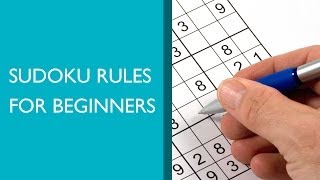 Sudoku Rules for Beginners [upl. by Eelreveb]