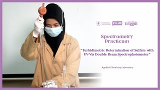 Turbidimetric Determination of Sulfate with UVVis Double Beam Spectrophotometer [upl. by Merari]