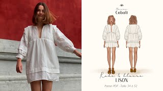 LISON  Robe amp blouse à plis religieuse  TUTORIEL COMPLET [upl. by Dickson]