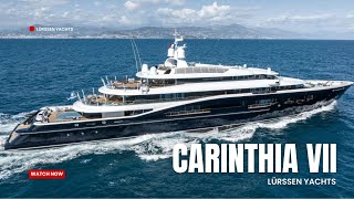 2023 Lürssen 97m CARINTHIA VII Iconic Luxury Refit Superyacht [upl. by Yhtir]