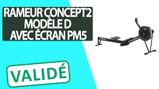 Avis Rameur avec écran PM5 Concept2 Modèle D [upl. by Ayoted]