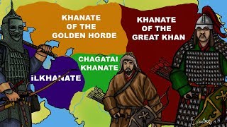 History of the Mongol Empire explained in 5 minutes [upl. by Aoh]