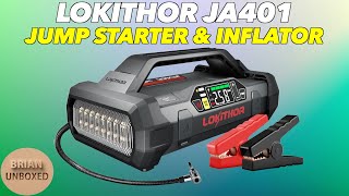 Lokithor JA401 Jump Starter amp Air Inflator  Review [upl. by Keraj]