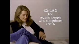 ExLax Commercial 1991 [upl. by Atilehs689]