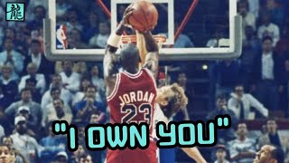 Michael Jordan Owning the Cavaliers Deep Dive [upl. by Gilmore]