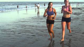 Salisbury Beach Lifeguard Race Salisbury MA August 13 2011 [upl. by Odnomyar]