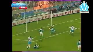 Tony Cascarino goals amp skills Olympique de Marseille om psg olympiquedemarseille footballskills [upl. by Narej266]