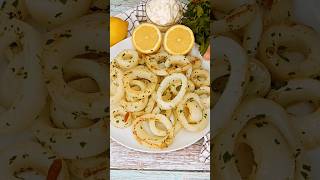 Calamares al Ajillo 😋 Brutal 👍😋 shorts recetas [upl. by Beryl]