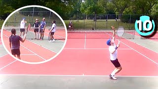 TOURNAMENT MATCH Gets HEATED  UTR 10 Tennis Highlights 2 Gabriel vs 6 Ethan [upl. by Linehan]