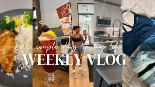 weekly vlog  a few days in my life apartment hunting mindset shift gym workingdinner amp more [upl. by Ahsirtak]