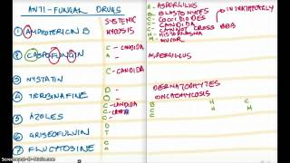 Easy Ways to Remember All The AntiFungals [upl. by Odnalref]