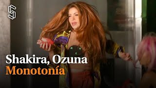 Shakira Ozuna  Monotonía Official Video [upl. by Pirbhai259]