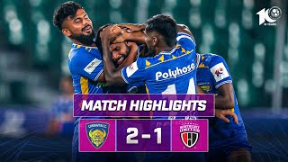 Match Highlights  Chennaiyin FC 21 NorthEast United FC  MW 21  ISL 202324 [upl. by Norling]