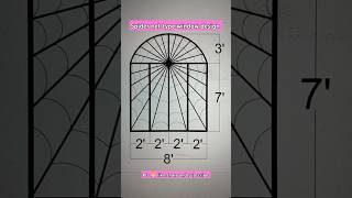 Spider net type window design home shorts [upl. by Kjersti]