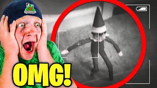 100 YouTubers Who CAUGHT Elf On The Shelf MOVING ON CAMERA Unspeakable [upl. by Nilatak]