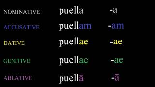 The First Declension in Latin Made Simple [upl. by Yrad]