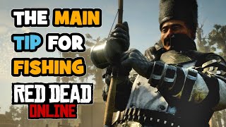 The Best Tip for Easy Fishing in Red Dead Online [upl. by Ing45]