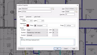 OnScreen Takeoff  Linear Attachment Conditions [upl. by Haizek]