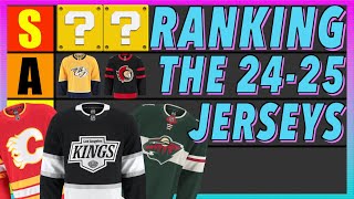 Tier List Ranking The NEW NHL Jerseys for 202425 Season  Which Hockey Jersey is the Best [upl. by Lonergan561]