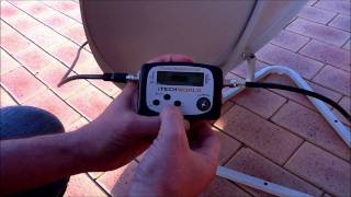 Satellite Finder meter how to use [upl. by Mcdowell]