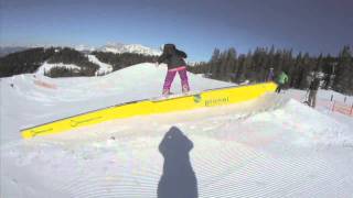 Horsefeather Superpark Planai Snowboard session [upl. by Kisor460]