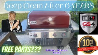 WEBER GENESIS 2 E310 CLEANING AND MAINTENANCE [upl. by Ylehsa713]