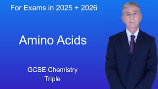 GCSE Chemistry Revision quotAmino Acidsquot Triple [upl. by Akinohs]