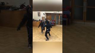 dagger sparring  best looking exchanges of the night hema dagger martialarts [upl. by Mechling877]