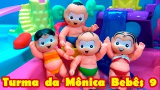 Turma da Mônica Bebês Piscina e Escolinha 9 Novo brincadeiras turmadamonica turmadamônica [upl. by Smaoht]