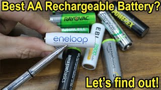 Which AA Rechargeable Battery is Best after 1 Year Lets find out Eneloop Duracell Amazon EBL [upl. by Gil235]