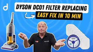 How to replace filters on a Dyson DC01 [upl. by Ettegroeg537]