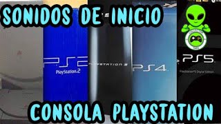 Sonido de inicio de las Consolas PlayStation  Tuviste alguno de estos [upl. by Ellimahs]