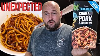 I WAS NOT EXPECTING THAT   New Takeaway CHAR SUI PORK amp NOODLES from Iceland  FOOD REVIEW  £250 [upl. by Lourdes]