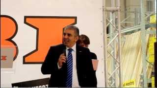 Romano Quinzi presenta il nuovo Obi di Udine [upl. by Vivianne]