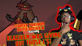 Starter Pokemon Battle ROYALE💥REACTION Collab W Gnoggin By TerminalMontage [upl. by Neladgam974]