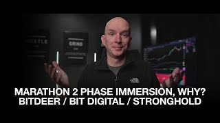 Marathon 2 Phase Immersion Cooling Why Bitdeer To Add Hashrate Bit Digital AI Revenue Increase [upl. by Ecyac]