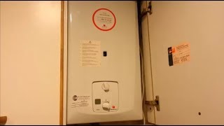 ERROR F13 Saunier Duval OPALIA F 14 E1 Calentador Water Heater [upl. by Wolfie552]