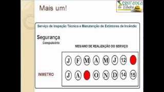 Como verificar a data de validade do extintor [upl. by Khudari]