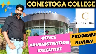 Office Administration Executive  Conestoga College Canada conestogacollege conestoga [upl. by Aevin730]