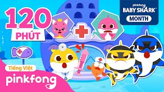 Tuyển tập các phim hoạt hình về Cá Mập Con  Pinkfong Nhạc thiếu nhi [upl. by Llirpa786]